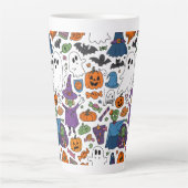 Tasse Latte Halloween (Devant)