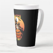 Tasse Latte Halloween (Angle droit)