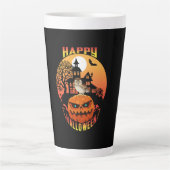 Tasse Latte Halloween (Devant)