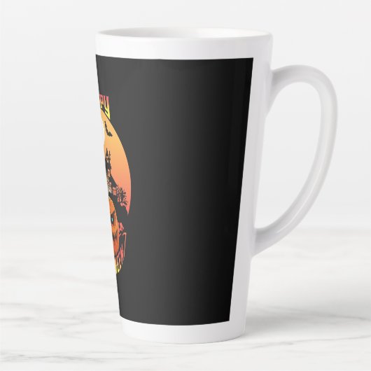 Tasse Latte Halloween (Droite)