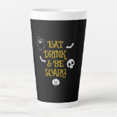 Tasse Latte Halloween (Devant)