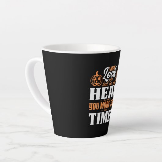 Tasse Latte Halloween (Angle gauche)