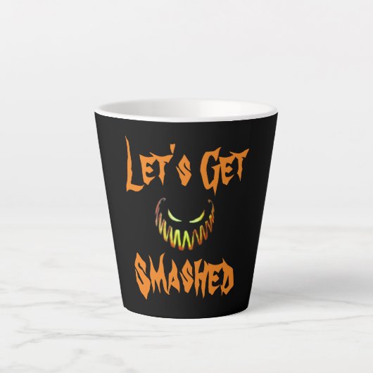 Tasse Latte Halloween (Devant)