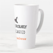 Tasse Latte Halloween à la caféine (Angle droit)