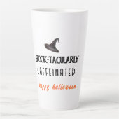 Tasse Latte Halloween à la caféine (Devant)