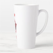 Tasse Latte Halloween Attention I Bite (Droite)