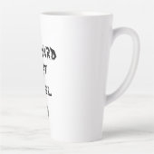 Tasse Latte Halloween blanc sur le carburant de base (Droite)