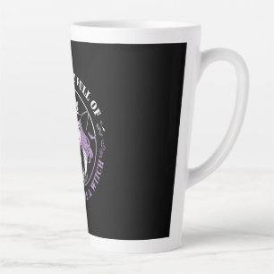 Tasse Latte Halloween Dans Un Monde Plein De Sorcières Anniver