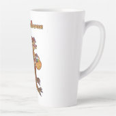 Tasse Latte Halloween Dinosaur Grosse Musique (Droite)