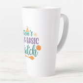 Tasse Latte Halloween Do Not Be A Basic (Angle droit)