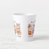 Tasse Latte Halloween et café (Devant)