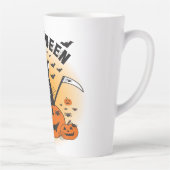 Tasse Latte Halloween Frenchie (Droite)