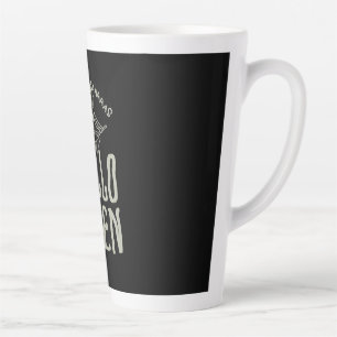 Tasse Latte Halloween Hallo Queen