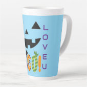 TASSE LATTE HALLOWEEN OLOURD LOVE BOO (Angle droit)