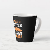 Tasse Latte Halloween Once A Witch Always A Witch Birthday (Angle droit)