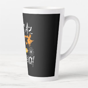 Tasse Latte Halloween sorcière maintenant j'enseigne