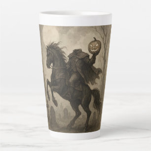 Tasse Latte Halloween vintage/gothique sans tête/automne