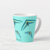 Tasse Latte Hang Gliding (Angle droit)