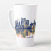 Tasse Latte Hanovre Skyline (Angle gauche)