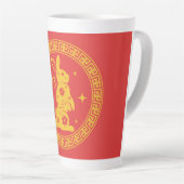 Tasse Latte Happy Chinese New Year 2023 (Angle droit)