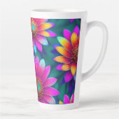 Tasse Latte Happy Flowers (Droite)