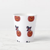 Tasse Latte Happy Halloween - umpkin Halloween magique (Devant)