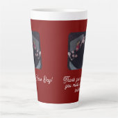 Tasse Latte Happy Meow Day ,Cat Lovers (Devant)
