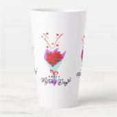 TASSE LATTE HAPPY MOTHER DAY GIFT (Devant)
