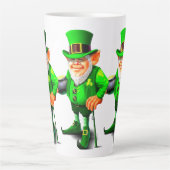 TASSE LATTE HAPPY ST.PATRICK'S DAY CUTE LEPRECHAUN (Devant)