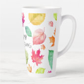 Tasse Latte Happy Thanksgiving (Droite)
