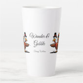 Tasse Latte Happy Thanksgiving (Devant)