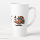 Tasse Latte Happy Thanksgiving (Droite)