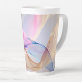 Tasse Latte Harmonie fluide en mouvement (Angle droit)