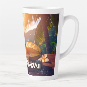 TASSE LATTE HAWAÏ - J'AIME HAWAÏ