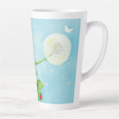 Tasse Latte Hazel Dormouse, fraises sauvages et bouffée de pis (Droite)