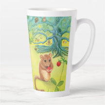 Hazel Dormouse Manger Fraise Sauvage