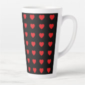 Tasse Latte Heart of Hearts Latte Mug; Large/Small Available (Droite)