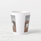 Tasse Latte Hen & Rooster (Devant)