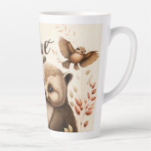 Tasse Latte Hérisson amoureux