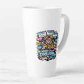 Tasse Latte Héritage d'Internet (Angle droit)