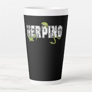 Tasse Latte Herpétologie Retiles Zoologie des serpents Hérit