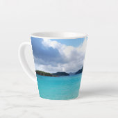 Tasse Latte Heure de l'île (Angle gauche)