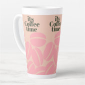 Tasse Latte heure du café (Angle gauche)