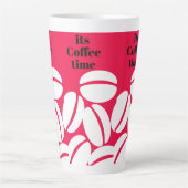 Tasse Latte heure du café (Devant)
