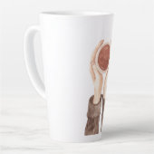 Tasse Latte Heure du café (Angle gauche)