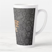 Tasse Latte Heure du café (Droite)