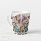 Tasse Latte Heure du printemps (Angle gauche)