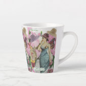 Tasse Latte Heure du printemps (Droite)