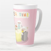 Tasse Latte Heure du thé (Angle droit)