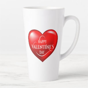 Tasse Latte Heureuse Sainte-Valentin !-20220